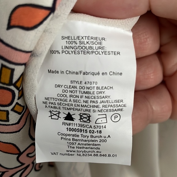 TORY BURCH silk dress - Picture 5 of 5